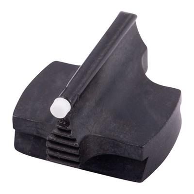 .375” BARREL MOUNTED 1/16” 37-W FRONT SIGHT STEEL WHITE