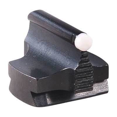 .450” BARREL MOUNTED 3/32” 45-W FRONT SIGHT BRASS WHITE