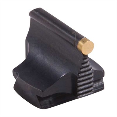 .500” BARREL MOUNTED 3/32” 50-W FRONT SIGHT BRASS GOLD