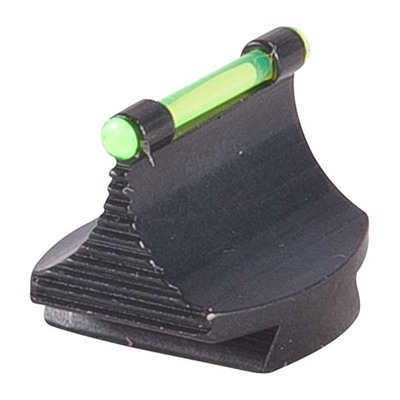 .500” FIBER OPTIC GLOW 50-W FRONT SIGHT STEEL GREEN
