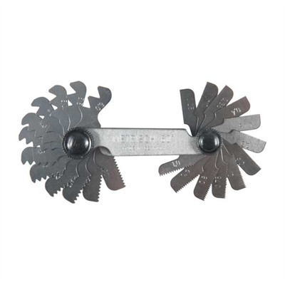 STRAIGHT THREAD PITCH GAUGE, METRIC