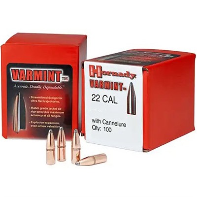VARMINTâ¢ SXÂ® 22 CALIBER (0.224”) 50GR SPIRE POINT 100/BOX