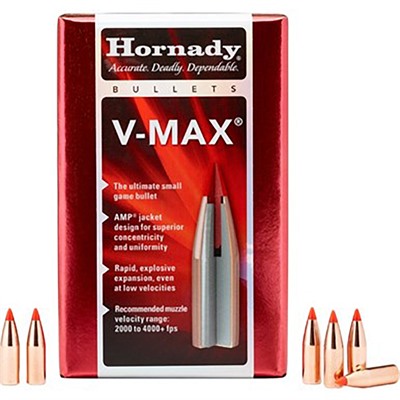 V-MAXÂ® 25 CALIBER (0.257”) 75GR POLYMER TIPPED 100/BOX