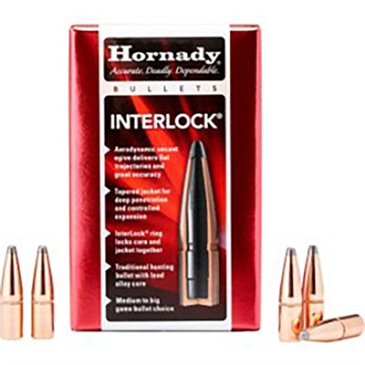 INTERLOCKÂ® 30 CALIBER (0.308”) 165GR SPIRE POINT 100/BOX