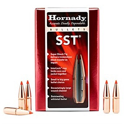 SSTÂ® 7MM (0.284”) 162GR POLYMER TIP BOATTAIL 100/BOX