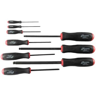 BONDHUS 9-PIECE METRIC HEX SCREWDRIVER SET – 1.5MM-10MM