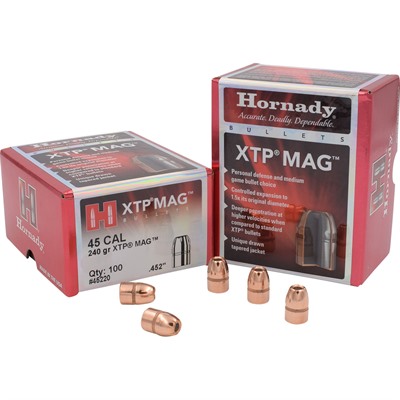 XTPÂ® MAGâ¢ 45 CALIBER (0.452”) 240GR JHP 100/BOX