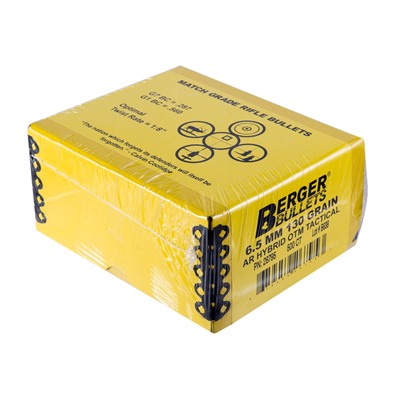 6.5MM (0.264”) 130GR HYBRID OTM BOAT TAIL 500/BOX