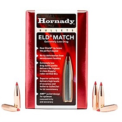 ELD MATCH 6.5MM (0.264”) 123GR POLYMER TIP 100/BOX