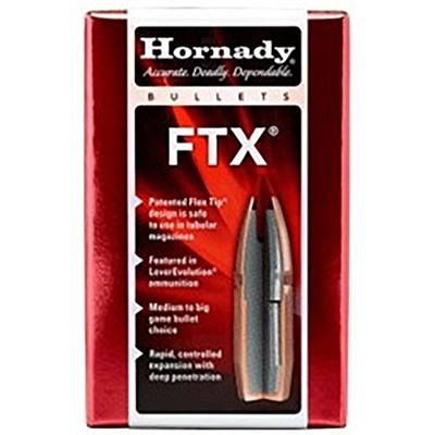 FTX .30 CAL. (0.308”) 135GR POLYMER TIP W/CANNELURE 100/BOX