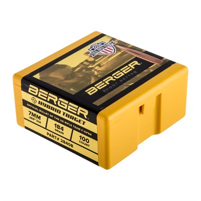 7MM (0.284”) 184GR HYBRID BOAT TAIL 100/BOX