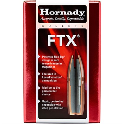 FTX 35 CALIBER (0.355”) 165GR POLYMER TIP 100/BOX