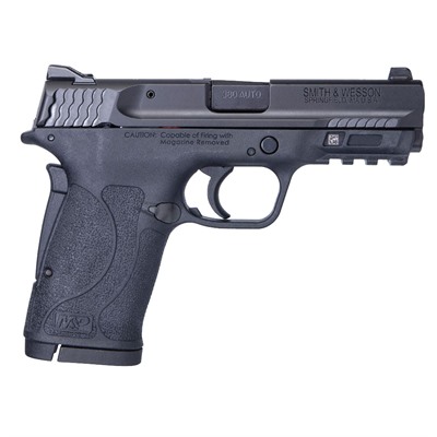 M&P 380 SHIELD EZ M2.0 380 ACP 3.68”BBL (2)8RD NO SAFETY BLK