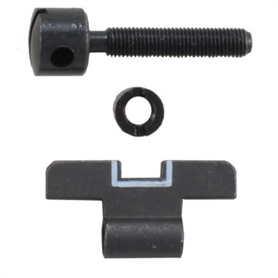 SIGHT BLADE KIT, REAR, .126”, FOR S&W K,L,N WHITE OUTLINE