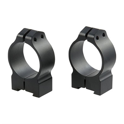 30MM MEDIUM (1.015”) 16MM DOVETAIL RINGS, BLACK