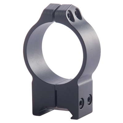 34MM HIGH (1.194”) FIXED RINGS, BLACK