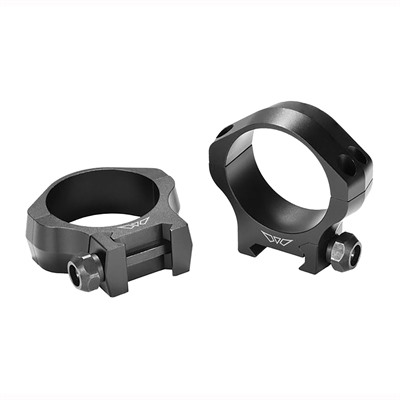 40MM LOW (1.24”) RINGS, BLACK