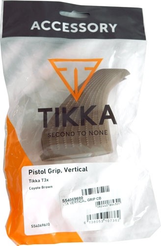 TIKKA GRIP ADAPTER FOR T3X – SYN STOCKS STRAIGHT BROWN