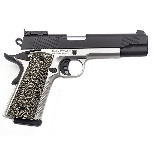 TISAS 1911 D10 SS/BLK 10MM 5″ FO