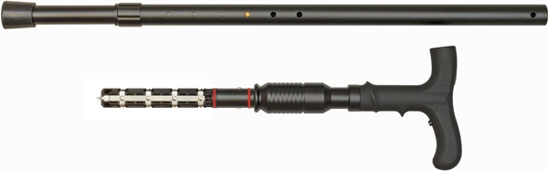 PSP ZAP COVERT CANE W/LED LIGT - ADJ 30.5-37.5" 1000000 VOLTS - Image 2