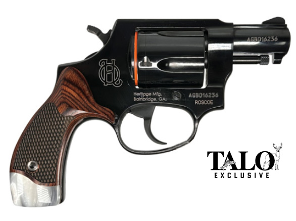 Roscoe .38SPL 3″ Blk/Wd&Prl 5-Rd TALO