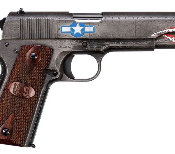 1911 Squadron WW2 45ACP 5″ BLK/Gry/Wd 7rd