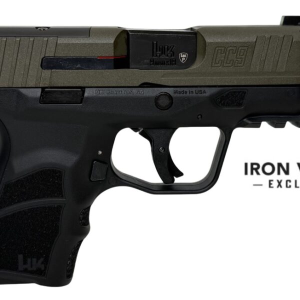 CC9 Micro Comp 9mm 3.32″ OR Grn/Blk 1-10/12rd IVS