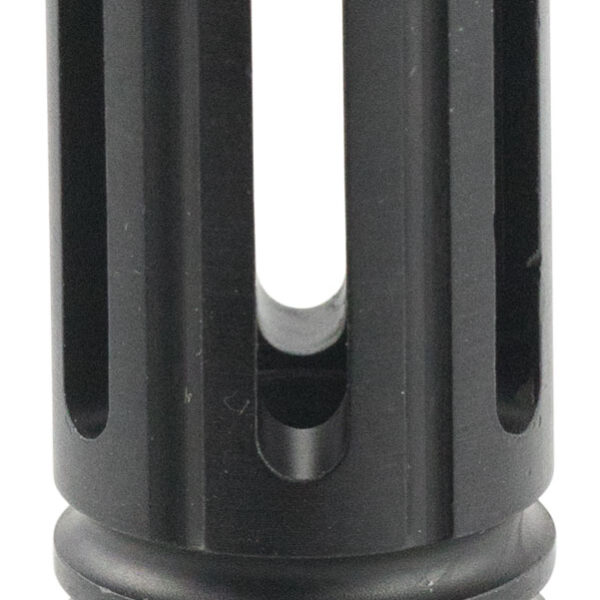 TacFire MZ10053BN 6 Prong Flash Hider Black Nitride Steel with 5/8″-24 tpi Threads, 2.22″ OAL & 0.87″ Diameter for 308 Win AR-10