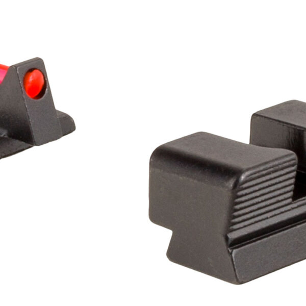 Trijicon 601050 Fiber Sights Red/Fiber Optic Front Sight-Black/Blank Rear Sight Sig Sauer P225/P226/P228 #8 Front/#8 Rear