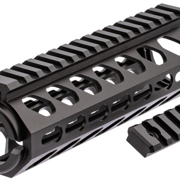 Firefield FF34053 Edge Handguard 6.62″ 2- Piece Keymod, Carbine Style Made of 6061-T6 Aluminum with Black Matte Finish for AR-15
