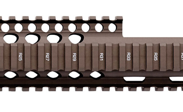 Daniel Defense 0100408030 M4A1 FSP RIS II Handguard 12.25″ 2-Piece, Free-Floating Style Made of 6061-T6 Aluminum with Flat Dark Earth Anodized Finish & Picatinny Rail for AR-15