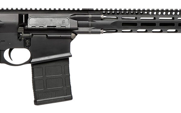 Daniel Defense 0215813210055 DD5 V4 *CA Compliant 7.62x51mm NATO 18″ 10+1 Black Hard Coat Anodized Black Phosphate 6 Position w/SoftTouch Overmolding Stock Black Polymer Grip