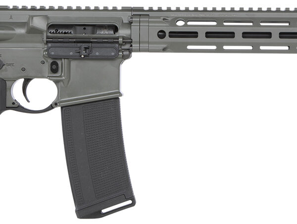 Daniel Defense 0212801219047 DDM4 V7 SLW 5.56x45mm NATO 14.50″ 32+1 Deep Woods Green Cerakote 6 Position w/SoftTouch Overmolding Stock