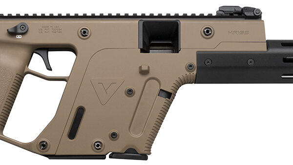 Kriss USA KV22CFD00 Vector CRB Gen2 Full Size 22 LR 10+1 16″ Black Threaded Barrel, Flat Dark Earth Picatinny Rail Aluminum Receiver, M-LOK Handguard, Flat Dark Earth 6 Position Collapsible Synthetic