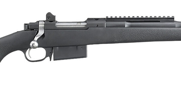 Ruger 6841 Scout 350 Legend 5+1 16.50″ Matte Black Threaded Barrel, Picatinny Rail Steel Receiver, Black Synthetic Adj LOP Stock