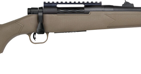 Mossberg 28051 Patriot 450 Bushmaster Caliber with 3+1 Capacity, 16.25″ Threaded/Fluted Barrel, Matte Blued Metal Finish & Flat Dark Earth Synthetic Stock Right Hand (Full Size)