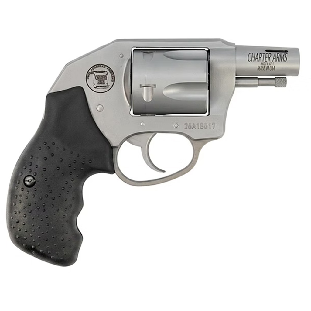 Charter Arms Boomer Revolver 357 Mag 2 in. Stainless/Wood 5 rd.