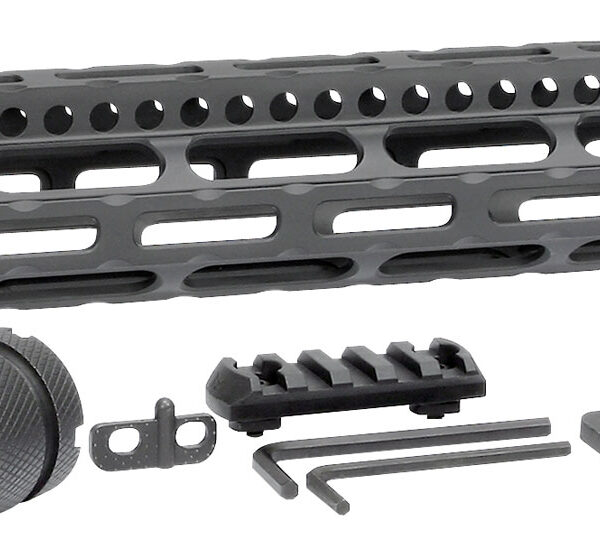 Midwest Industries MIULW12625 Ultralight AR-15 Black Hardcoat Anodized Aluminum/Polymer 12.625″ Picatinny/M-LOK