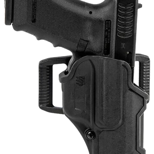 Blackhawk 410757BKR T-Series L2C Non-Light Bearing OWB Black Polymer Belt Slide Fits S&W M&P/SD/Taurus PT 24/7 Pro Right Hand