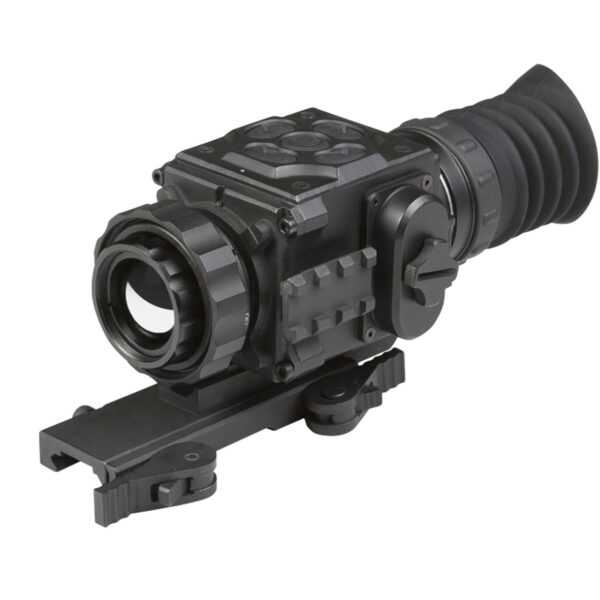 AGM Global Vision 3083455004SE21 Secutor TS25-384 Thermal Rifle Scope Black 1.2x 25mm Multi Reticle 384×288, 50Hz Resolution Zoom Digital 1x/2x/4x/PIP Features Rangefinder