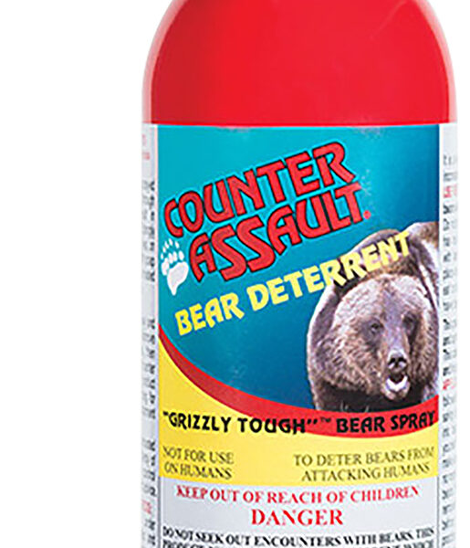 Counter Assault 15067024 Bear Spray  Capsaicin Range 32 ft-7 Seconds 8.10 oz