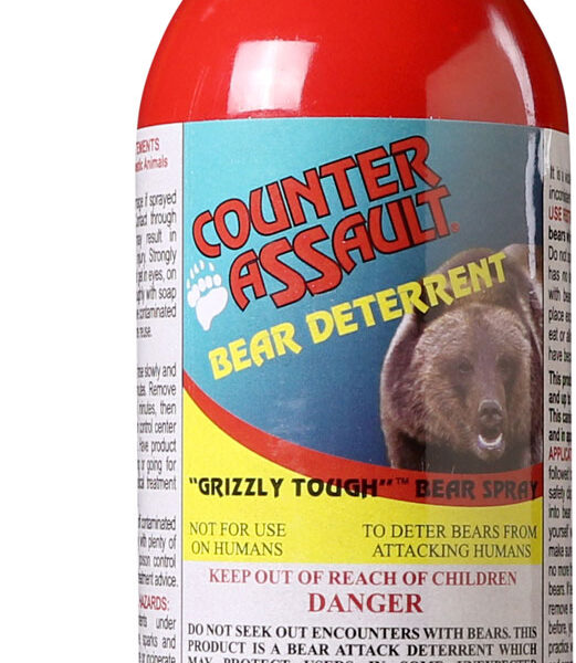 Counter Assault 15067034 Bear Spray  Capsaicin Range 32 ft-7 Seconds 10.20 oz