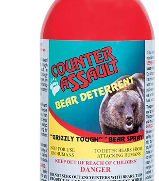 Counter Assault 15067027 Bear Spray  Capsaicin Range 32 ft-7 Seconds/40 ft-8 Seconds 8.10 oz/10.20 oz Includes 2 Holsters
