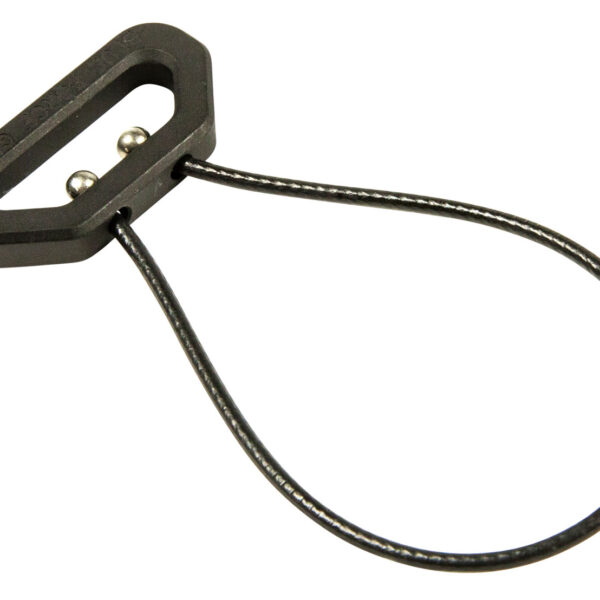 Blue Force Gear UWL325BK Universal Wire Loop  Anodized Black 6061-T6 Aluminum 3.25″