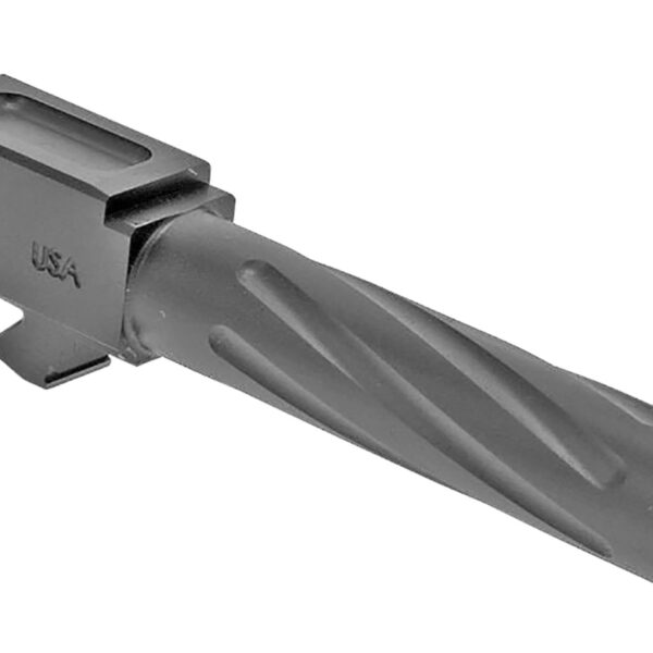 Rival Arms RA20G101D Precision V1 Match Grade 9mm Luger Compatible w/Glock 17 Gen3-4, 4.49″ Fluted PVD Stainless Steel, Target Crown