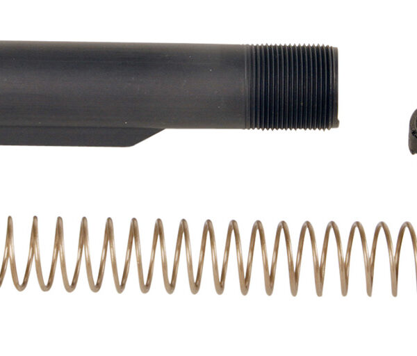 LBE Unlimited MILBUFKTCG Mil-Spec Buffer Tube Kit  6 Position AR-15 Gray