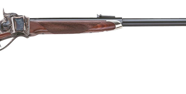 Taylors & Company 210144 Pedersoli 1874 Sharps Long Range 45-70 Gov 1rd 34″ Blued Single Shot Barrel Half Octagon Barrel, Color Case Hardened Steel Receiver, Checkered Walnut Fixed Stock