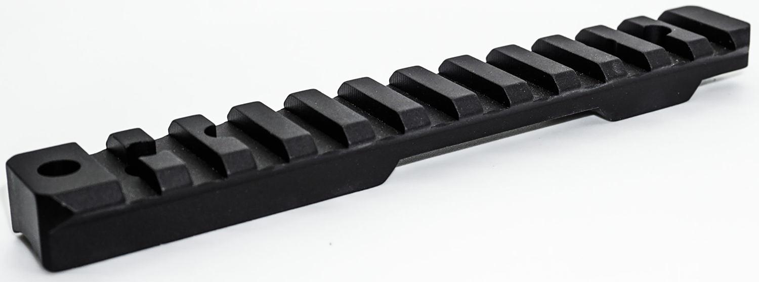 Talley P00252412 Picatinny Rail Picatinny Black Anodized Aluminum Fits Browning T-Bolt 0 MOA