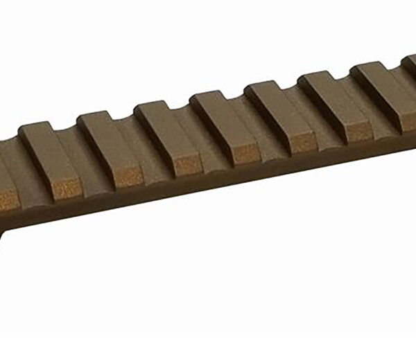 Talley PLMHC735AC Browning X-Bolt 20 MOA Picatinny Rail with Anti-Cant Indicator Smoked Bronze Long Action 20 MOA