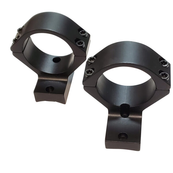 Talley 950700SM Scope Mount/Ring Combo  Black Aluminum 1″ Tube Christensen Arms Ridgeline/Mesa High Rings Short Action 20 MOA
